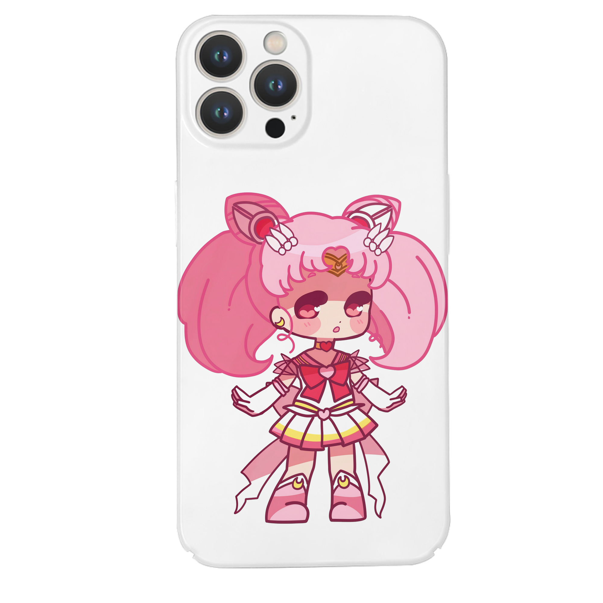 （画像用） 美少女戦士セーラームーン ちびうさ Sailor Moon Chibiusa Tsukino Usagi Small Lady Serenity 【iPhone 14シリーズ対応】ハードケース
